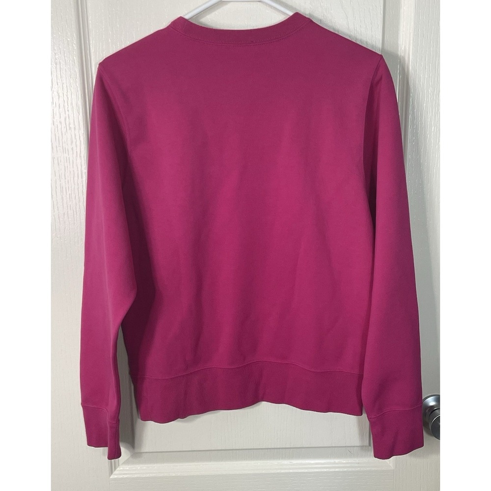 Polo Ralph Lauren Big Pony Crewneck Sweatshirt Small Petite Pink Preppy Money - Picture 4 of 11